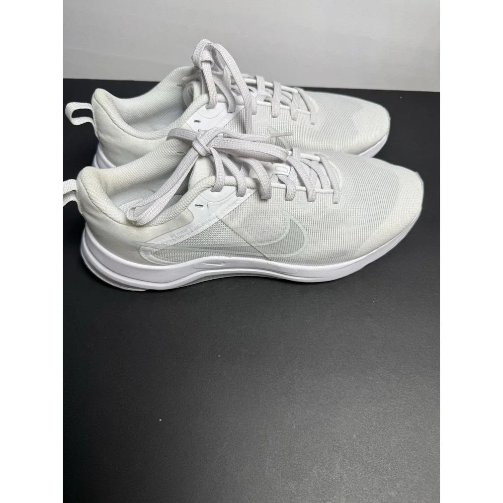 Womens Sz 8.5 - Nike Downshifter 12 Low-Top Trainer Running Shoes White